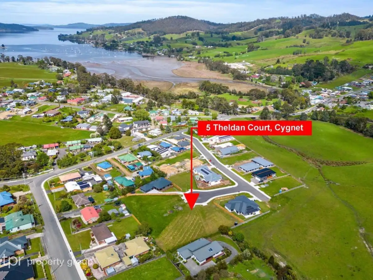 Main view of Homely land listing, 5 Theldan Court, Cygnet TAS 7112