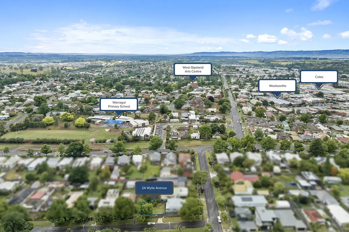Main view of Homely land listing, 2A Wylie Avenue, Warragul VIC 3820