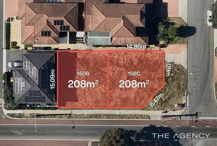 Main view of Homely land listing, 150c Wilding Street, Doubleview WA 6018