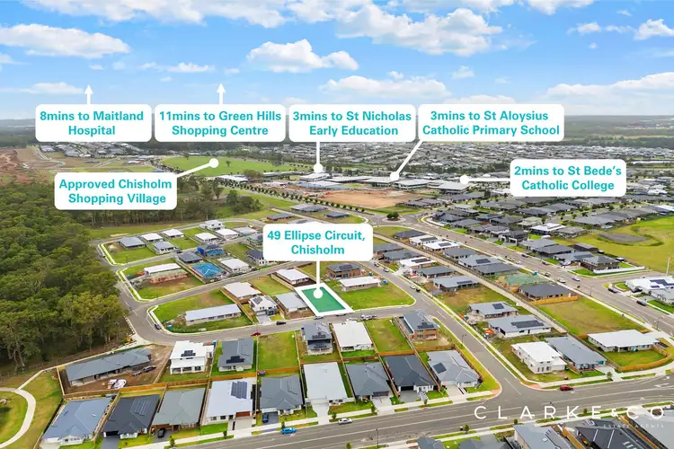 Main view of Homely land listing, 49 Ellipse Circuit, Chisholm NSW 2322