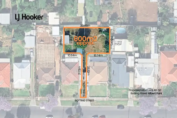 Main view of Homely land listing, 48-50 Botting Street, Albert Park SA 5014