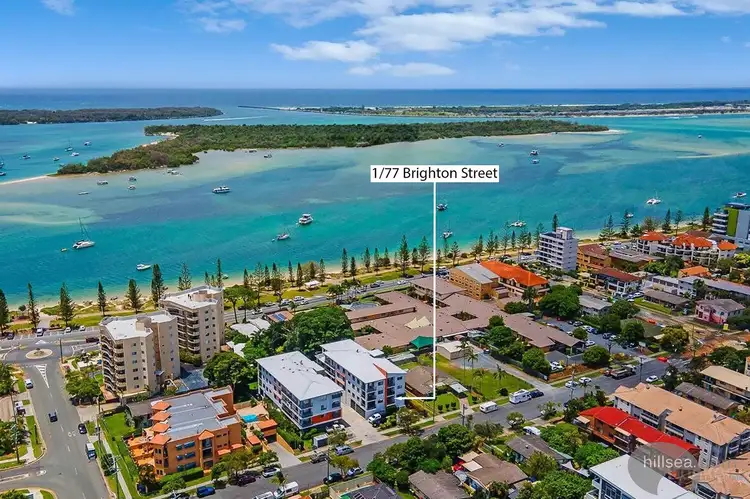 Main view of Homely apartment listing, 1/77 Brighton Street, Biggera Waters QLD 4216