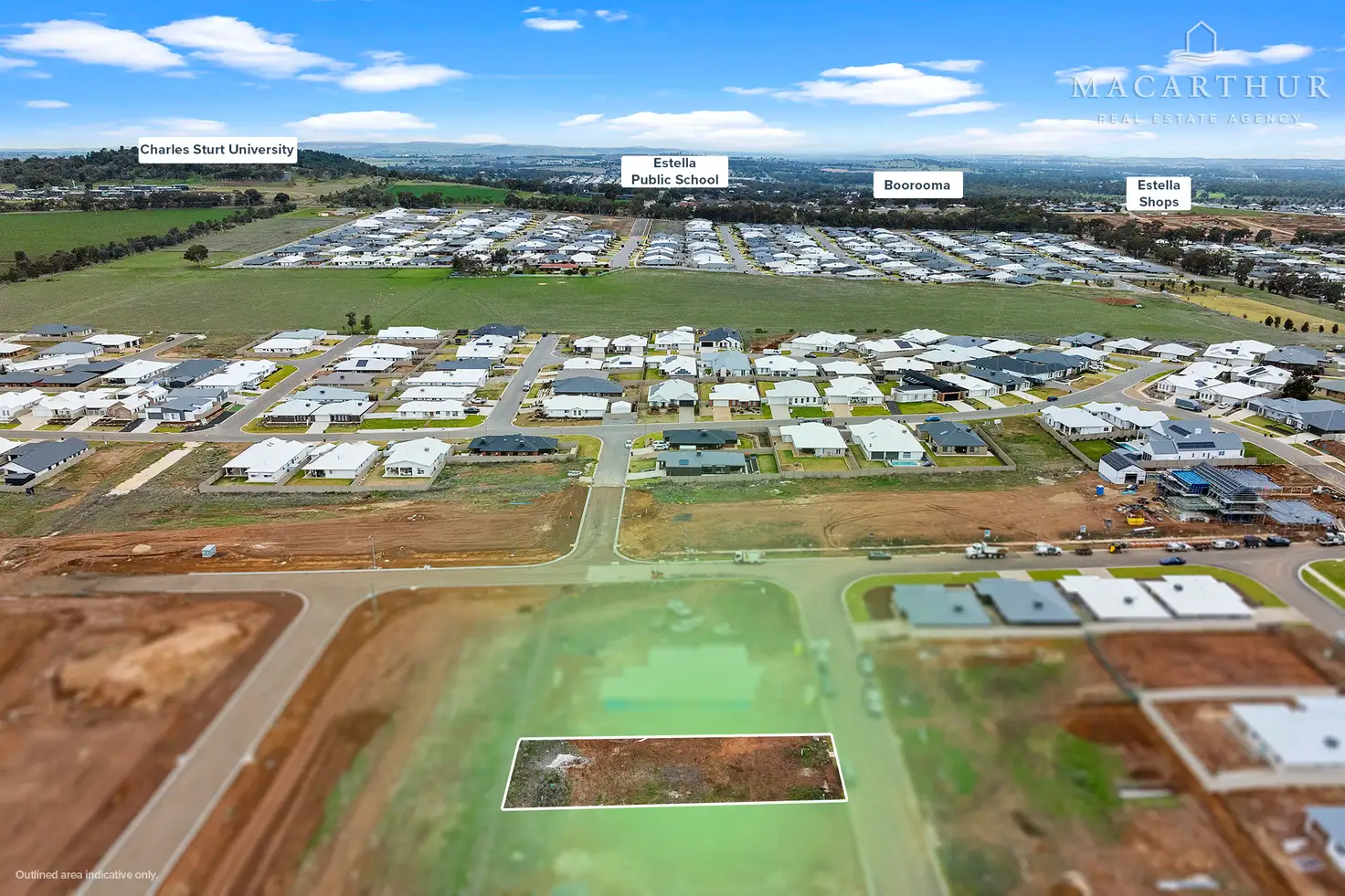 Main view of Homely land listing, 19 Tooleybuc Street, Gobbagombalin NSW 2650