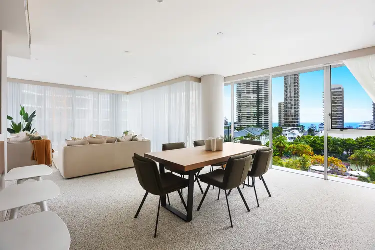 Second view of Homely apartment listing, 601/25 Breaker Street, Main Beach QLD 4217