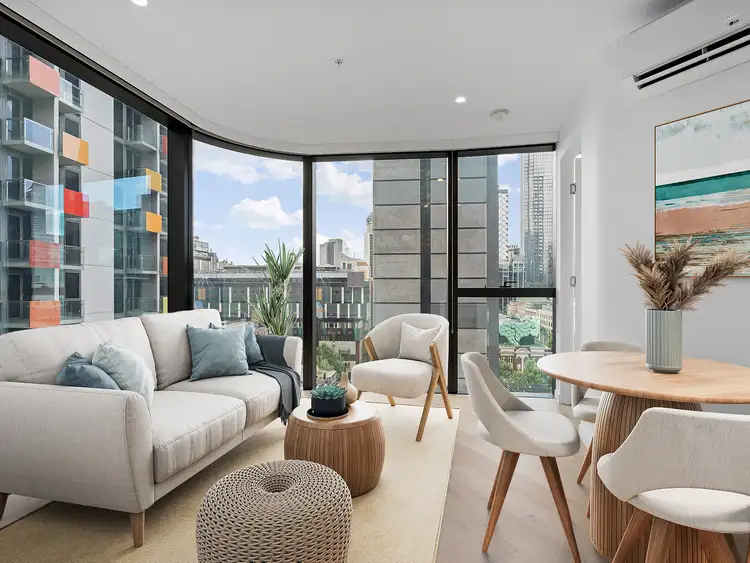 Second view of Homely apartment listing, 1303/228 La Trobe Street, Melbourne VIC 3000