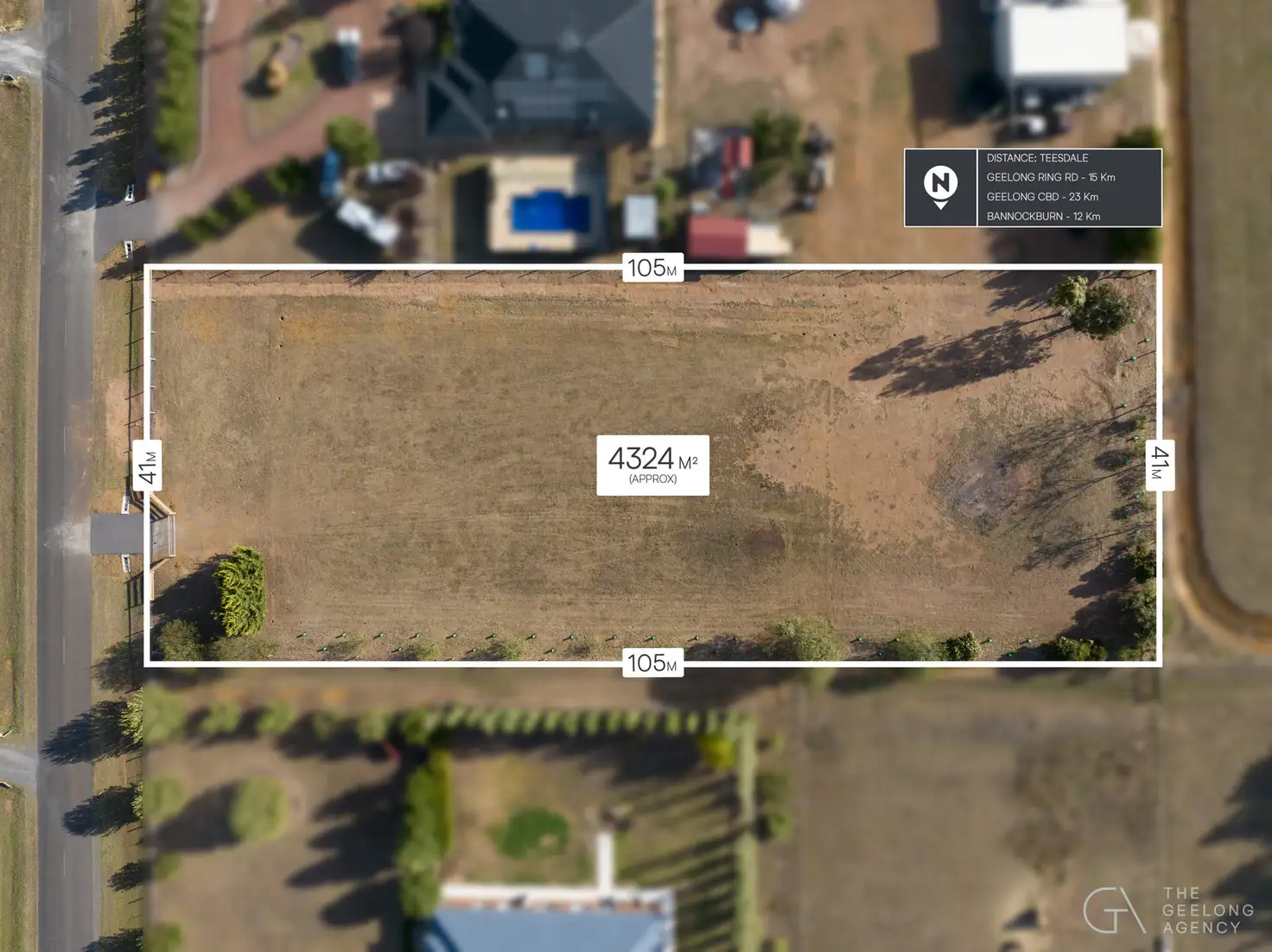 Main view of Homely land listing, 82 Tulla Drive, Teesdale VIC 3328