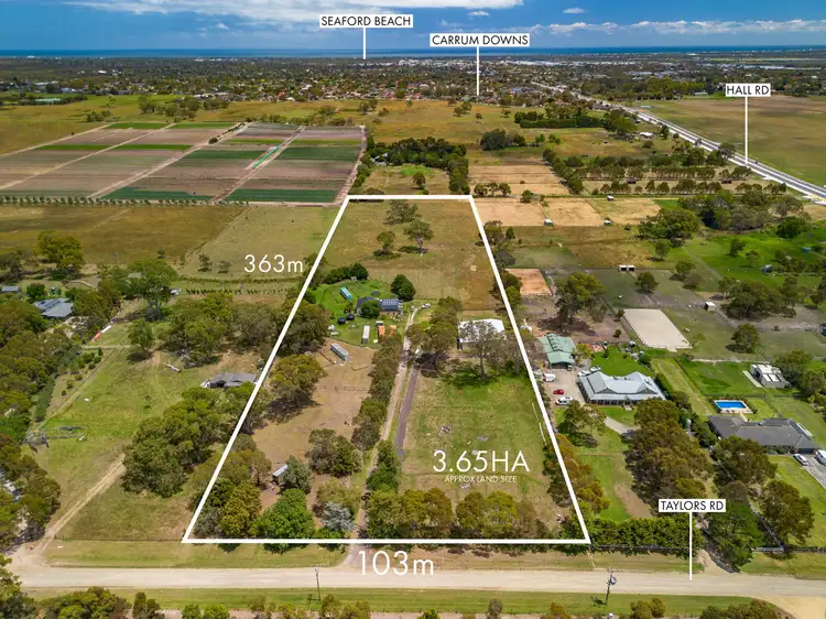 Main view of Homely rural property listing, 135 Taylors Road, Skye VIC 3977