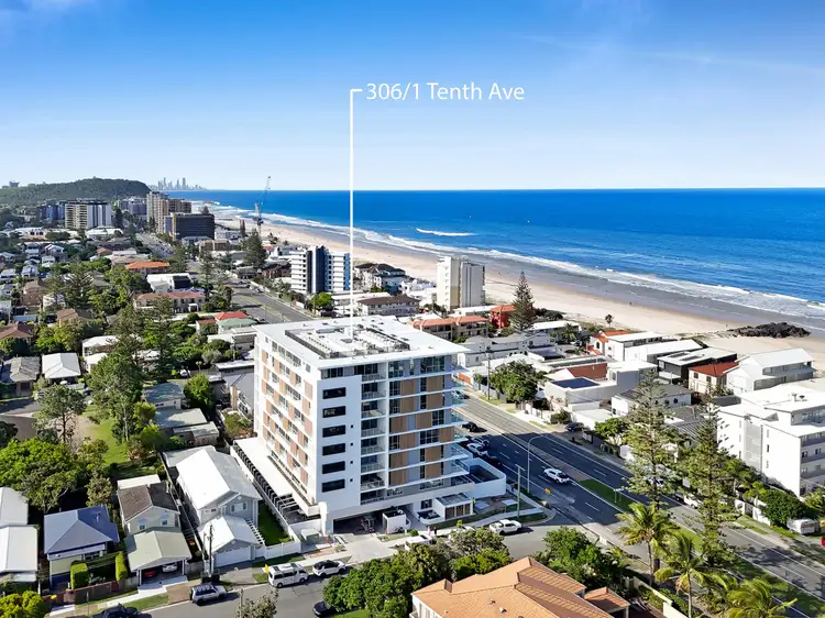 Main view of Homely unit listing, 306/1 Tenth Avenue, Palm Beach QLD 4221