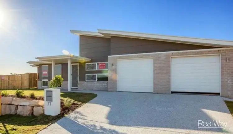Main view of Homely semi-detached listing, 1/77 Atlantic Drive, Brassall QLD 4305
