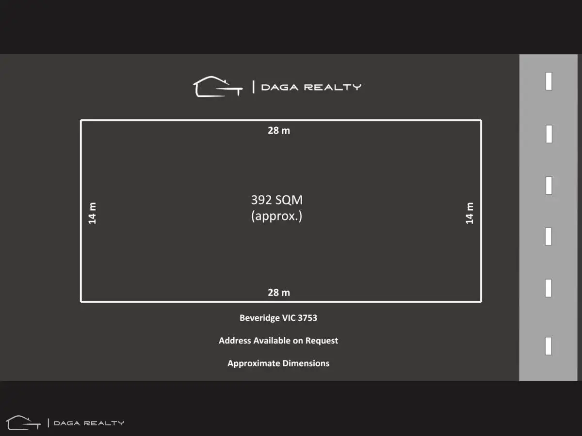 Main view of Homely land listing, LOT 608 Colethe Road, Beveridge VIC 3753