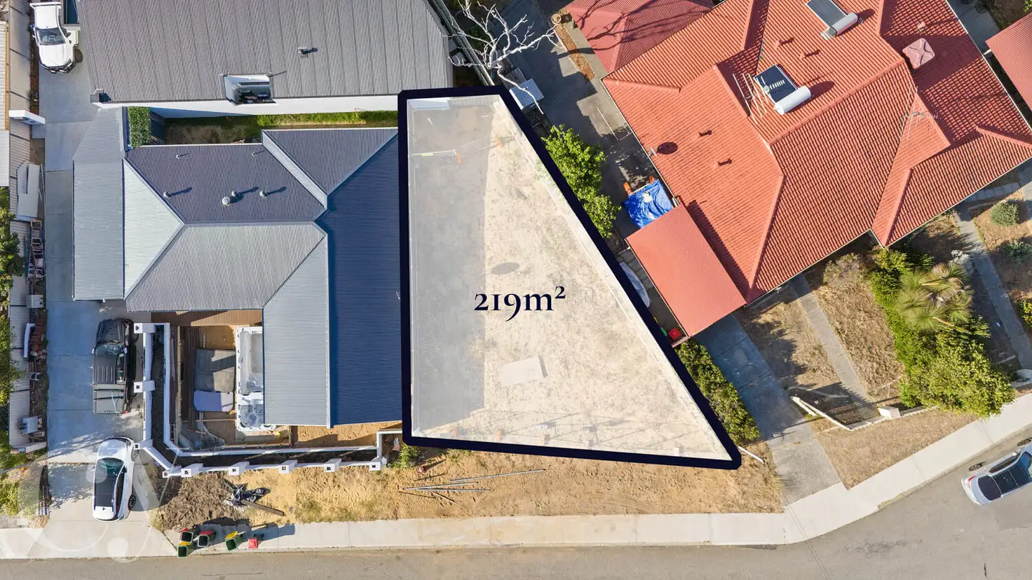 Main view of Homely land listing, 3B Bellier Place, Hamilton Hill WA 6163