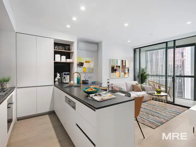 Main view of Homely apartment listing, 4407/228 La Trobe Street, Melbourne VIC 3000