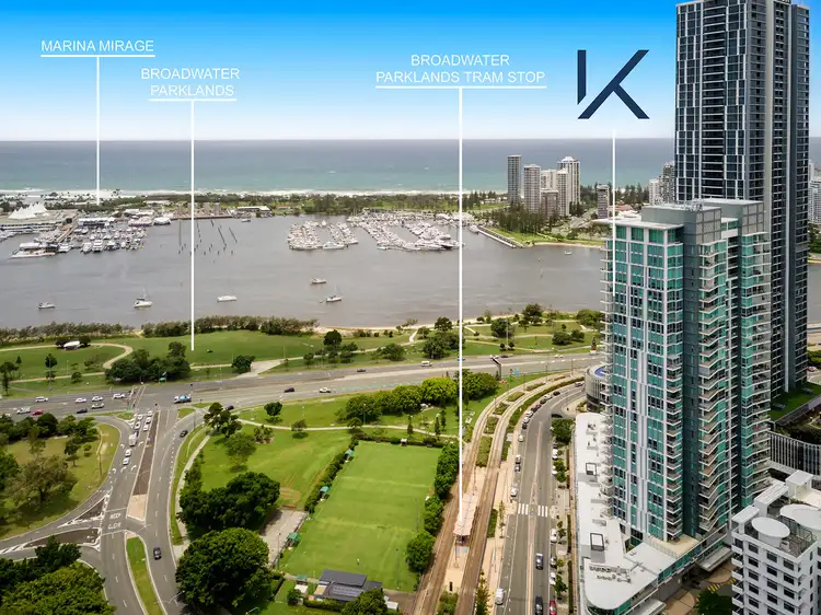 Third view of Homely apartment listing, 2305/1 Como Crescent, Southport QLD 4215
