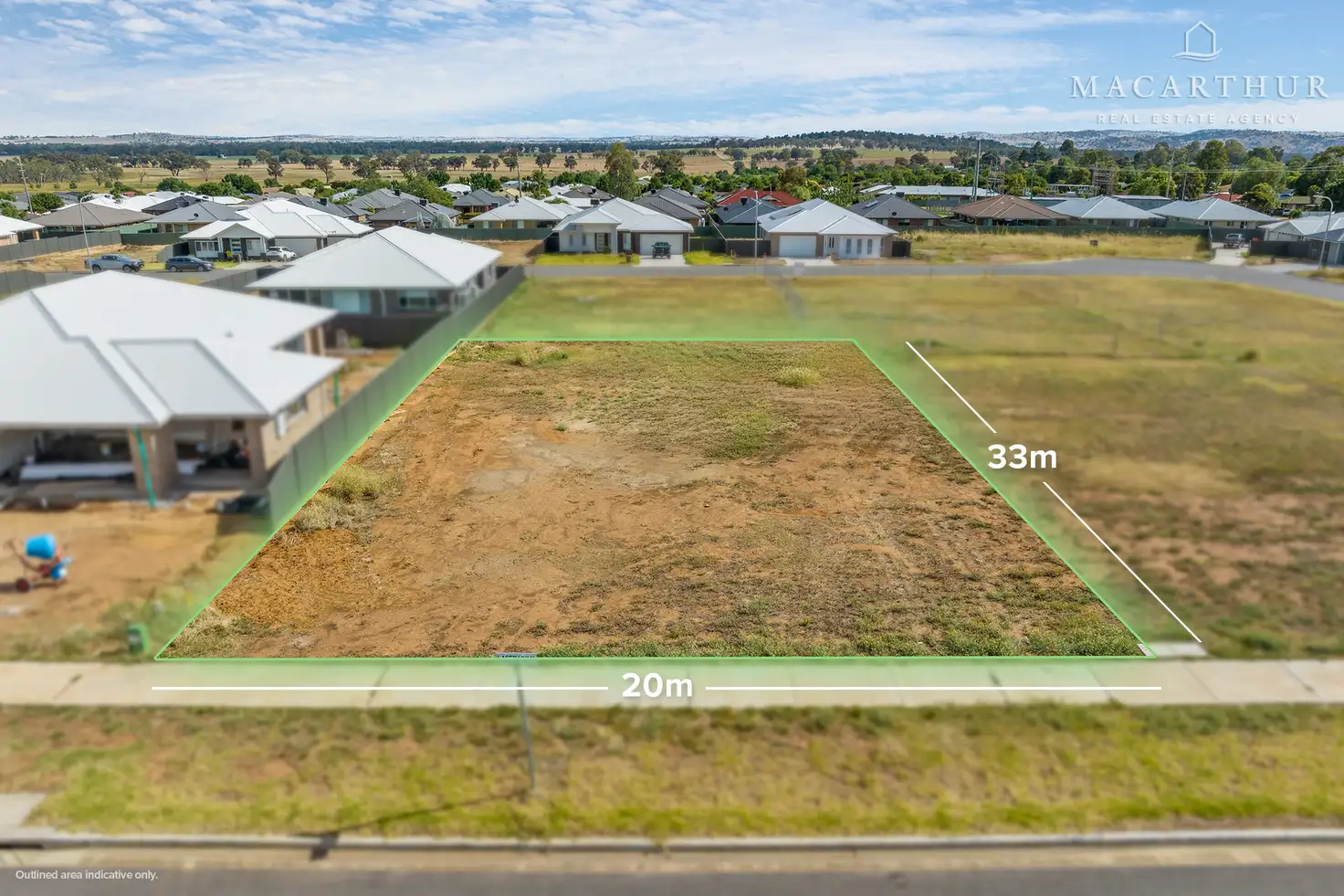 Main view of Homely land listing, 10 Lacebark Drive, Forest Hill NSW 2651