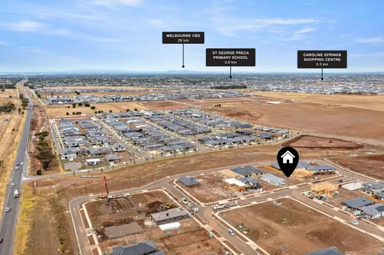 Second view of Homely land listing, 6 Packington Grove, Fraser Rise VIC 3336