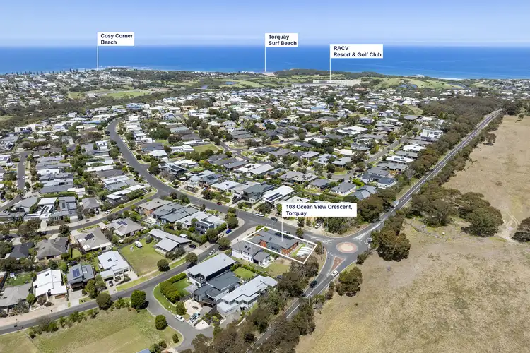 Second view of Homely house listing, 108 Ocean View Crescent, Torquay VIC 3228