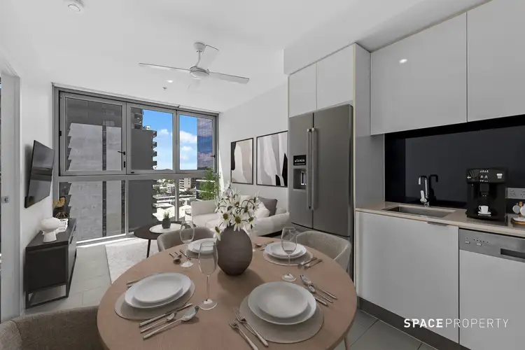 Second view of Homely apartment listing, 901/128 Brookes Street, Fortitude Valley QLD 4006