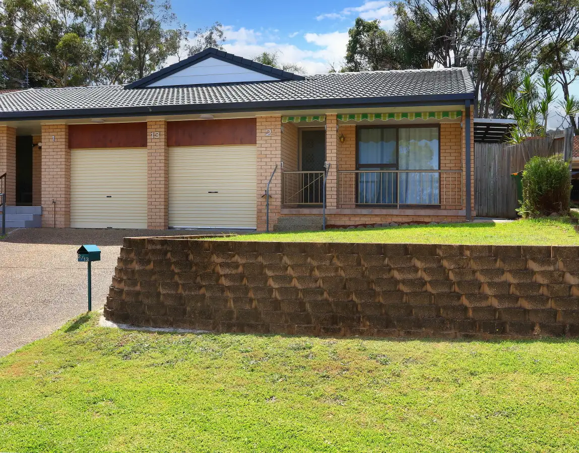Main view of Homely semi-detached listing, 2/13 Corunna Crescent, Ashmore QLD 4214