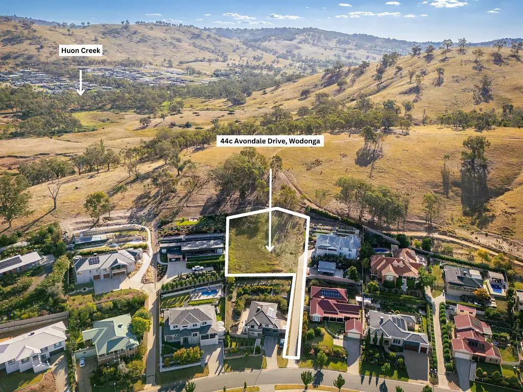 Main view of Homely land listing, 44c Avondale Drive, Wodonga VIC 3690
