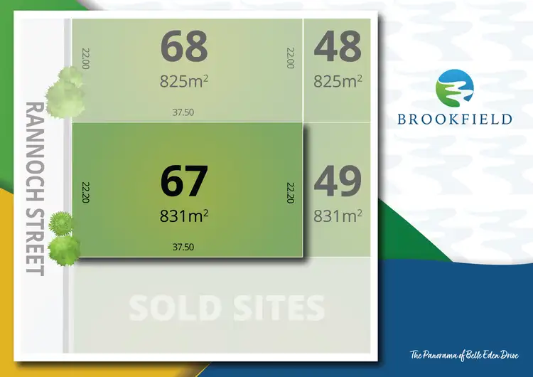 Third view of Homely land listing, LOT 67 Stage 2B Brookfield Estate, Ashfield QLD 4670