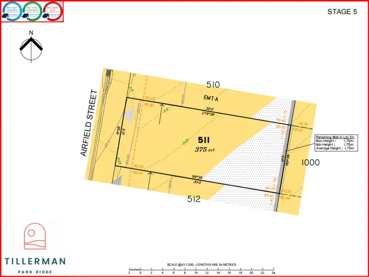 Main view of Homely land listing, LOT 511 Airfield Street, Park Ridge QLD 4125