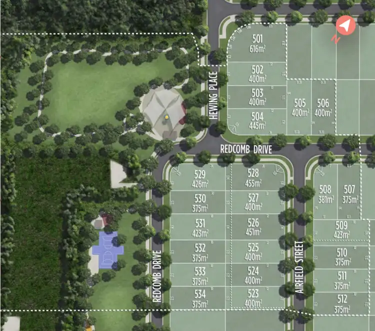 Second view of Homely land listing, LOT 511 Airfield Street, Park Ridge QLD 4125