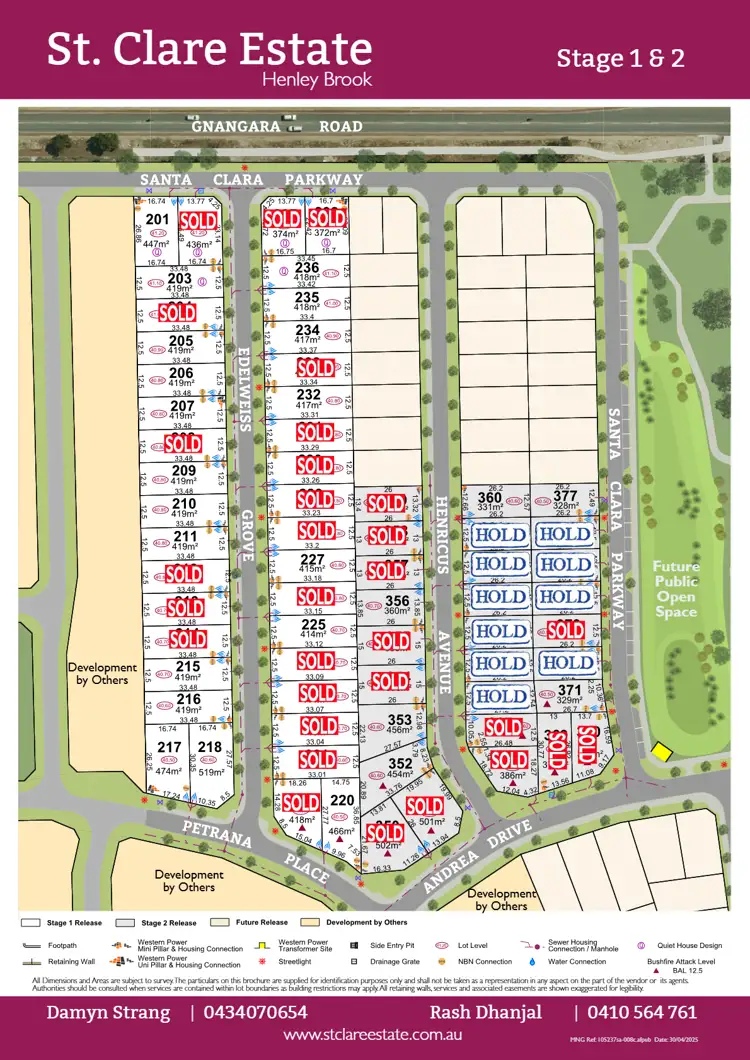 Third view of Homely land listing, Lot 218 of 6 Petrana Place, Henley Brook WA 6055