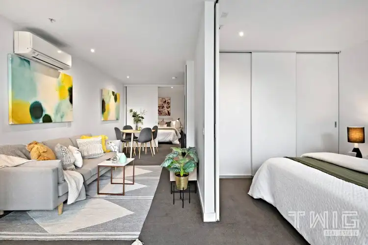 Third view of Homely apartment listing, 707/7 Katherine Place, Melbourne VIC 3000