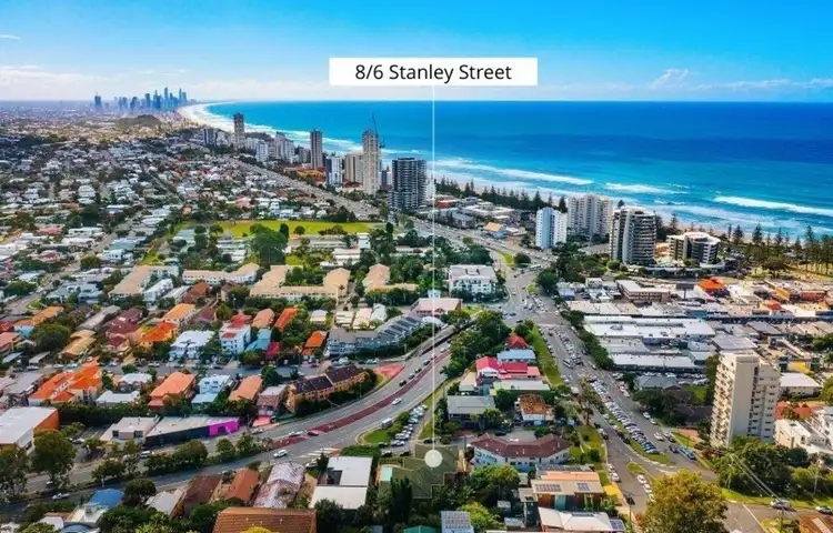 Second view of Homely apartment listing, 8/6 Stanley Street, Burleigh Heads QLD 4220