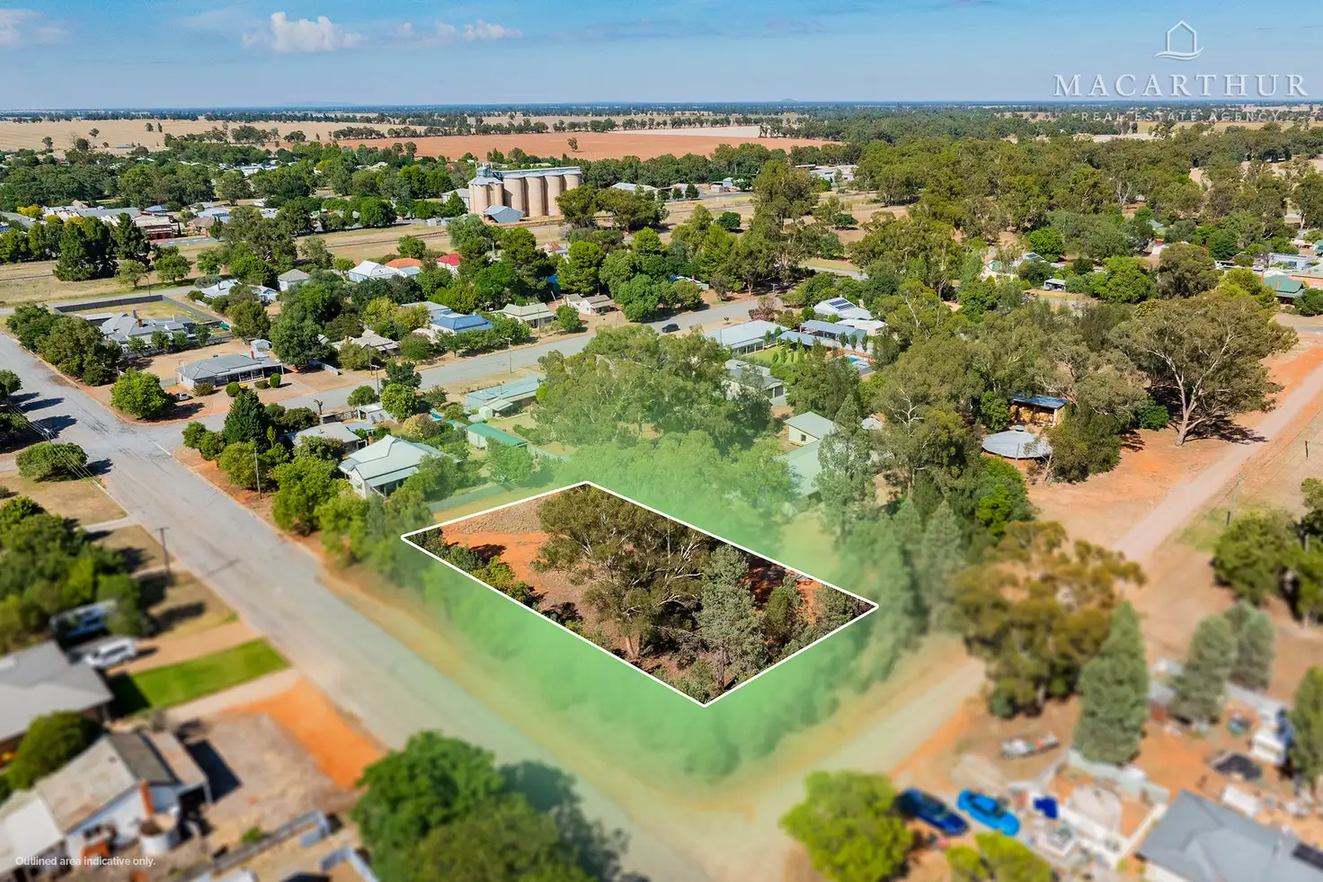 Main view of Homely land listing, LOT 15 & 16, 37 Cave Street, Ganmain NSW 2702