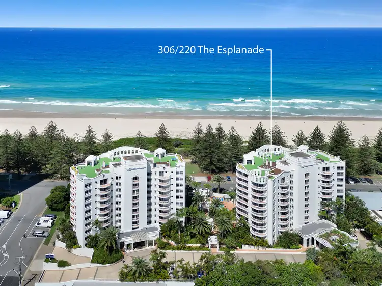 Main view of Homely unit listing, 306/220 The Esplanade, Burleigh Heads QLD 4220