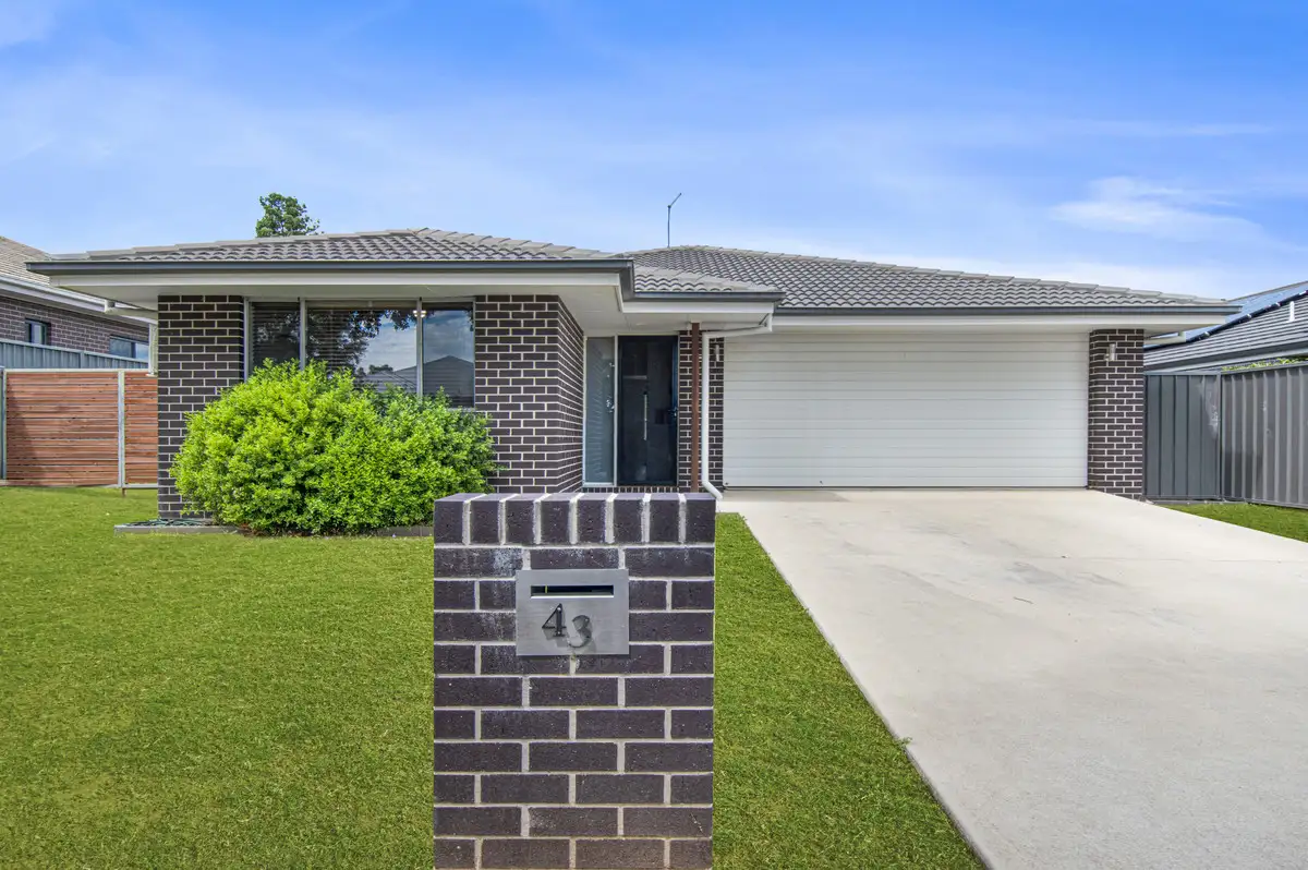 Main view of Homely house listing, 43 Tallowwood Drive, Gunnedah NSW 2380