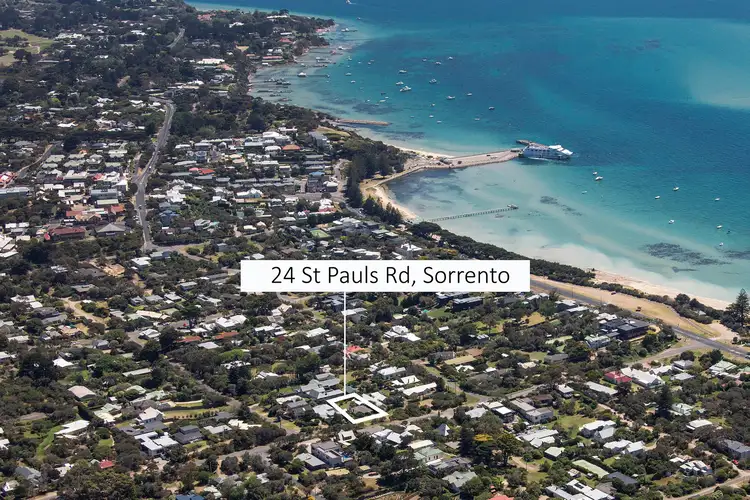 Second view of Homely house listing, 24 St Pauls Road, Sorrento VIC 3943