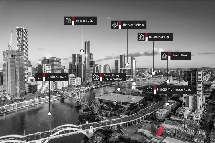 Main view of Homely unit listing, 218/20 Montague Road, South Brisbane QLD 4101