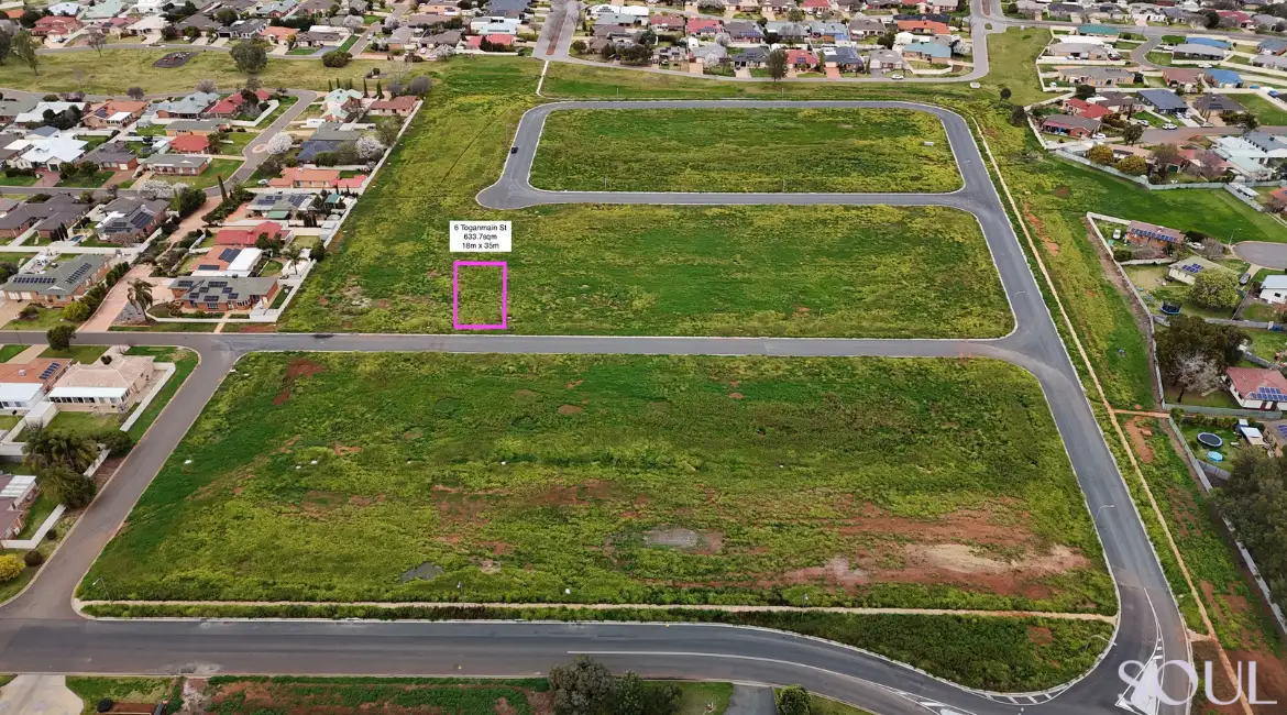 Main view of Homely land listing, 6 Toganmain Street, Griffith NSW 2680