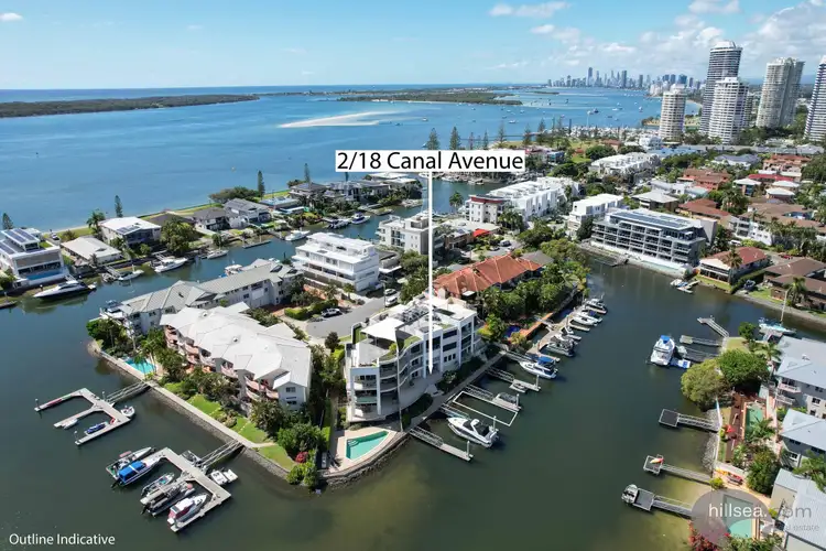 Second view of Homely unit listing, 2/18 Canal Avenue, Runaway Bay QLD 4216