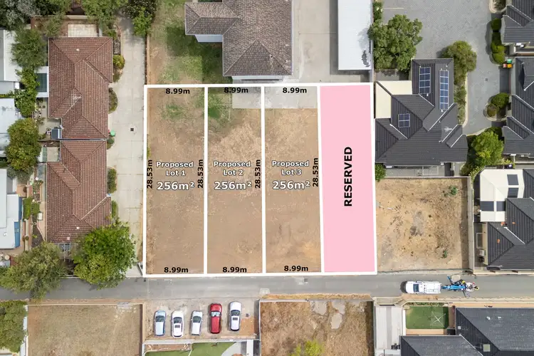 Proposed Lots 1-4/123 Watkins Street, White Gum Valley WA 6162