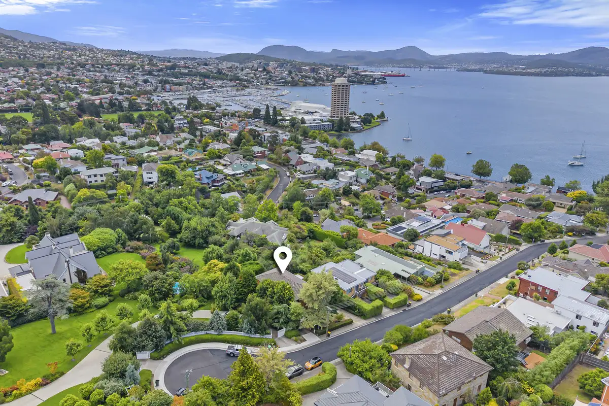 Main view of Homely townhouse listing, 2/13A Quamby Avenue, Sandy Bay TAS 7005