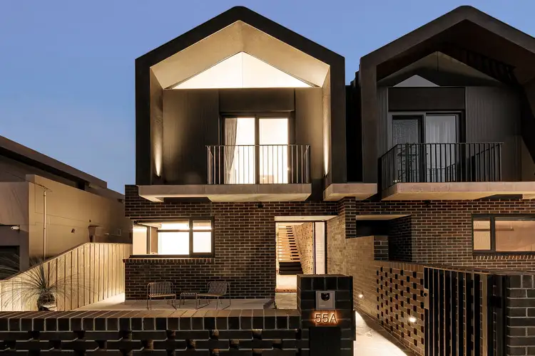 Main view of Homely semi-detached listing, 55A Kingston Avenue, Concord NSW 2137