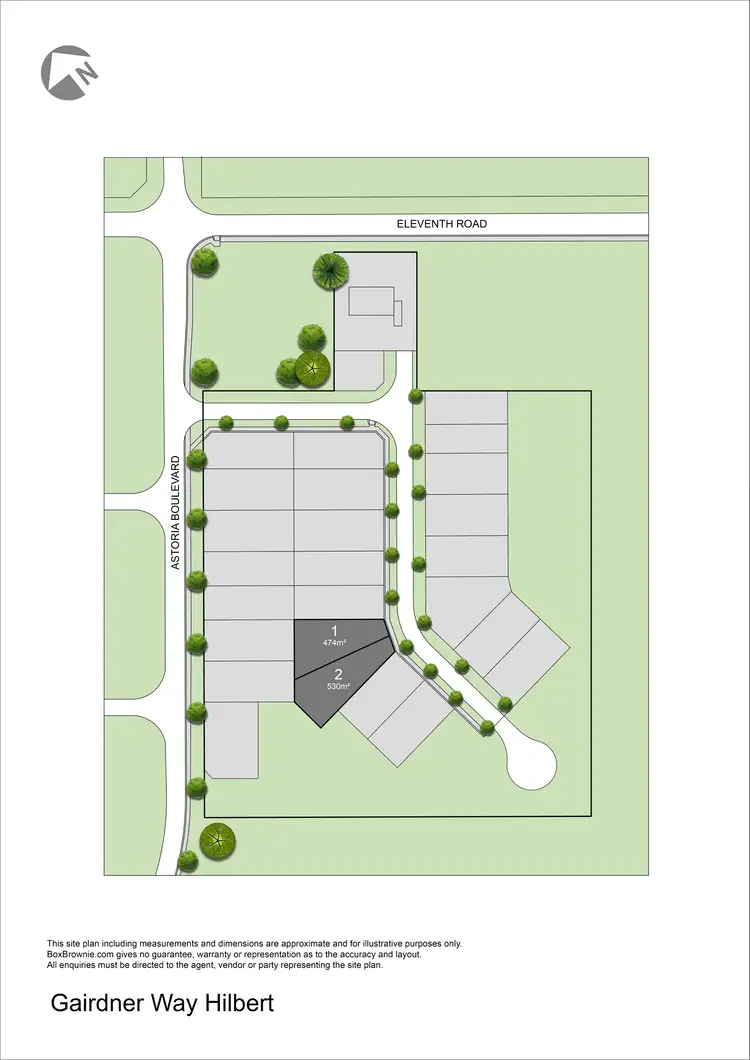 Second view of Homely land listing, 7A Gairdner Way, Hilbert WA 6112