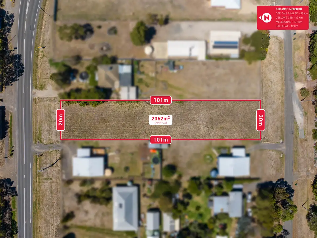 Main view of Homely land listing, 11 Sutherland Street, Meredith VIC 3333