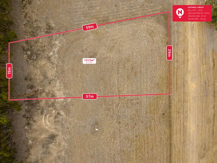Third view of Homely land listing, LOT 13, 9-13 Mowatt Street, Cressy VIC 3322