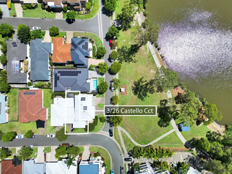 Second view of Homely townhouse listing, 3/26 Castello Circuit, Varsity Lakes QLD 4227