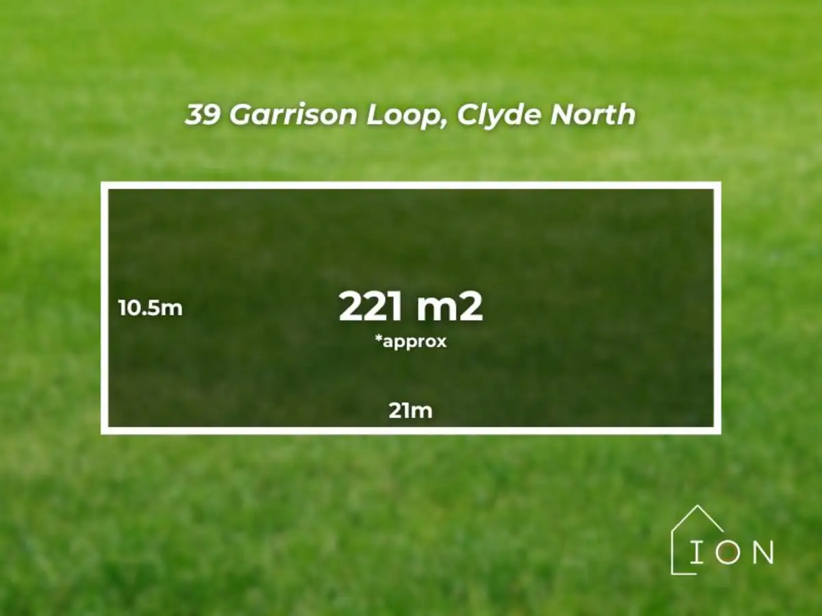 Main view of Homely land listing, 39 Garrison Loop, Clyde North VIC 3978