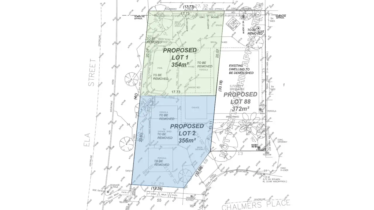 Main view of Homely land listing, LOT 1-3, 7 Chalmers Place, Leeming WA 6149