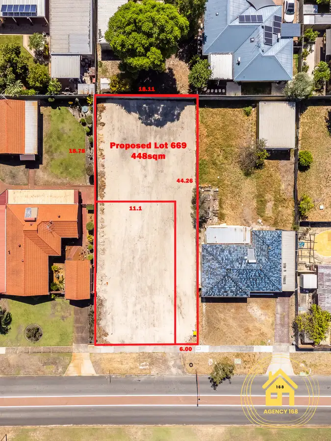 Proposed Lot 669, 111 Fern Road, Wilson WA 6107