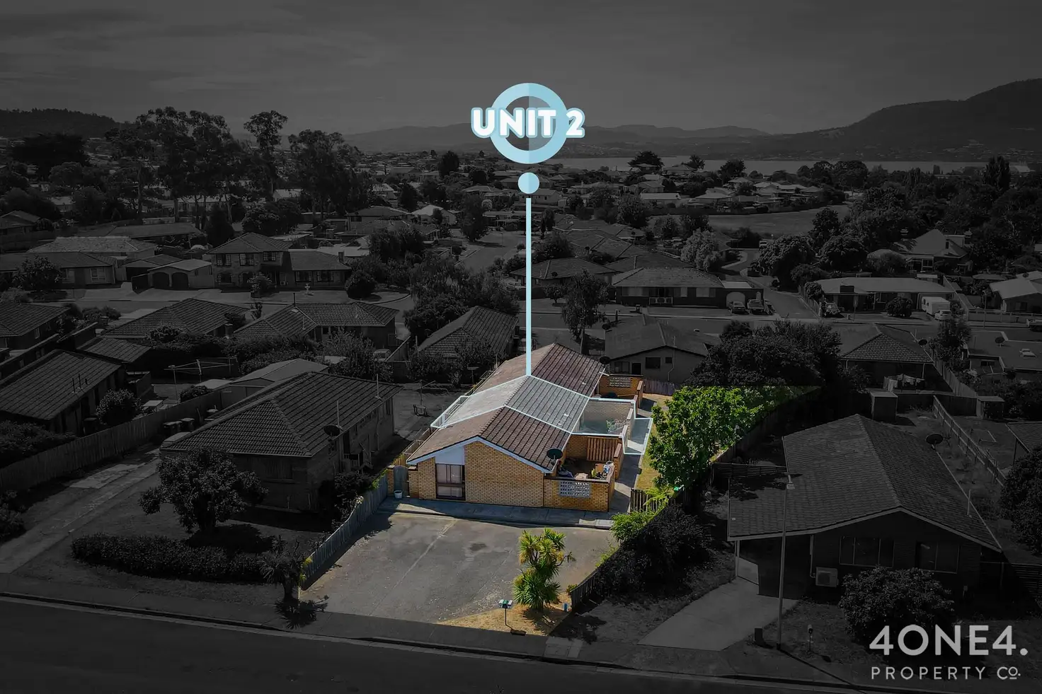 Main view of Homely unit listing, 2/10 Wariga Road, Glenorchy TAS 7010