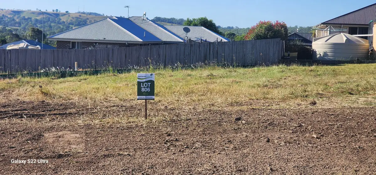 Main view of Homely land listing, LOT 806 Stage 8C "Parklands Estate" Jane Street, Crows Nest QLD 4355