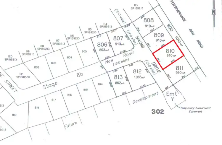 Third view of Homely land listing, LOT 810 Stage 8C "Parklands Estate" Jane Street, Crows Nest QLD 4355