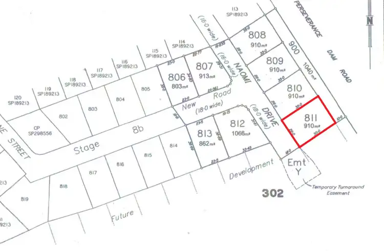 Third view of Homely land listing, LOT 811 Stage 8C "Parklands Estate" Jane Street, Crows Nest QLD 4355